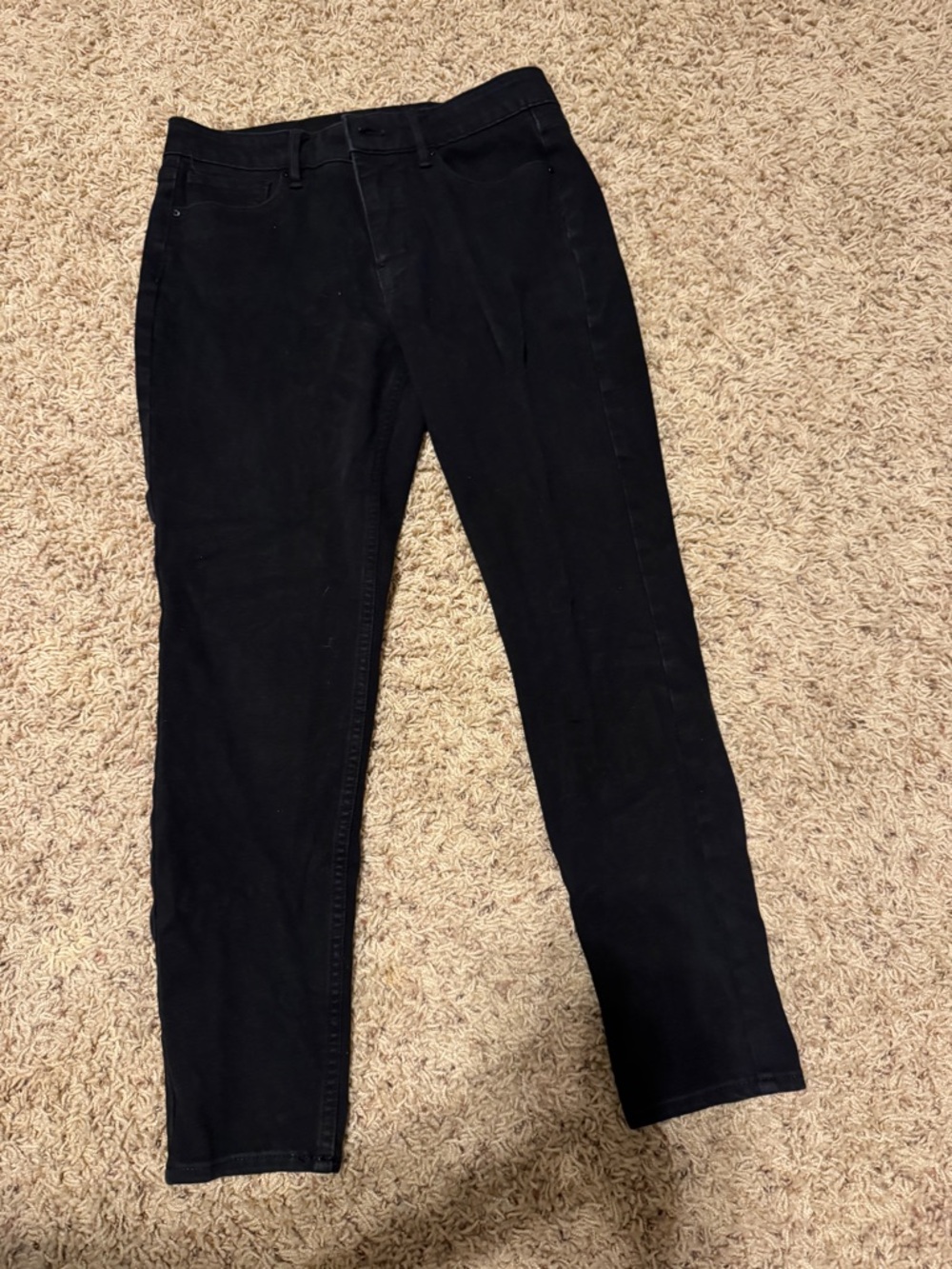 White House Black Market Black Ankle Cropped Pants